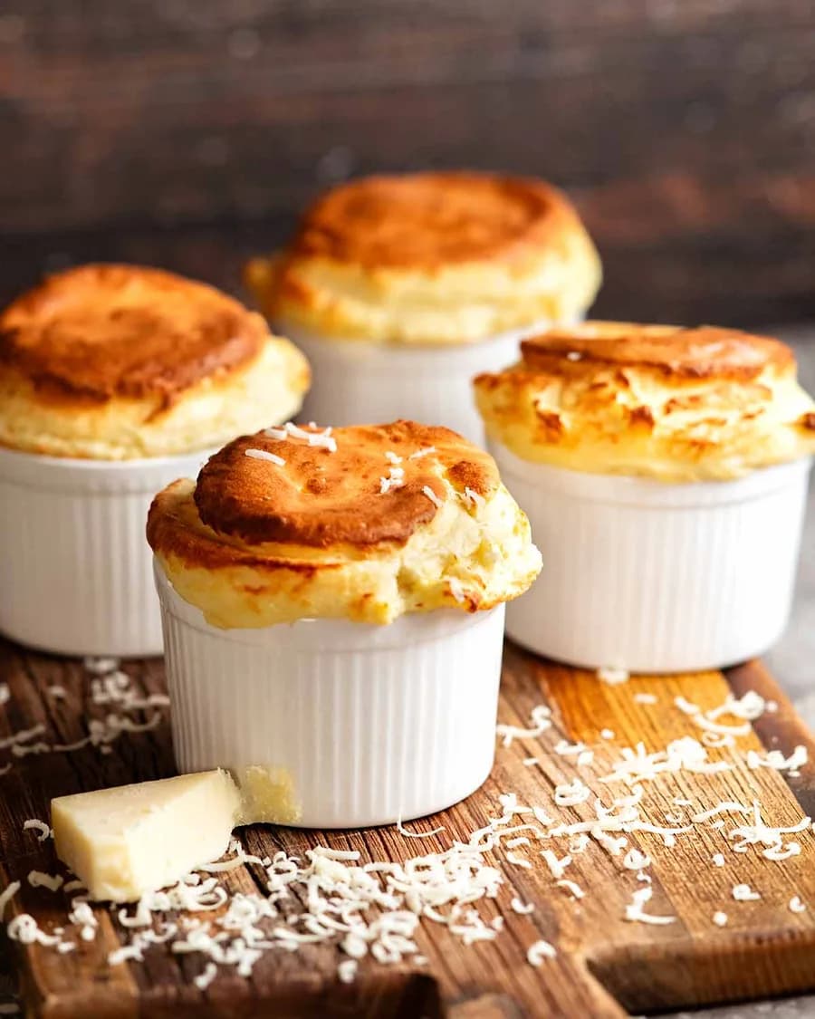 Gold Leaf Soufflé