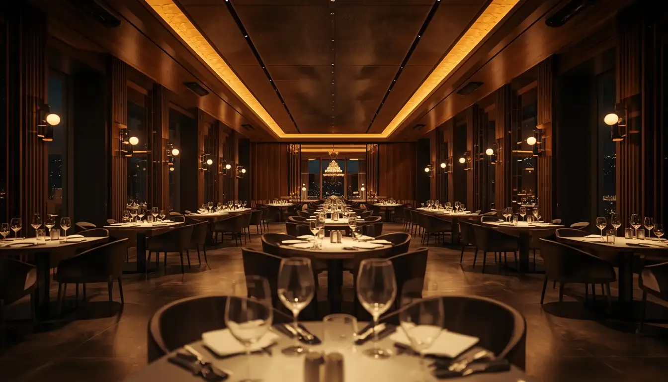 Luxe Restaurant Interior